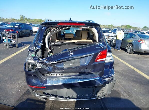 4JGDA5HBXHA918809 2017 MERCEDES-BENZ GLE 350 Blue 