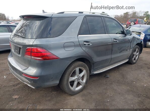 4JGDA5HBXJB028021 2018 MERCEDES-BENZ GLE 350 Gray Задня права чверть