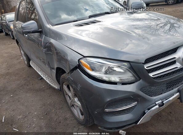 4JGDA5HBXJB028021 2018 MERCEDES-BENZ GLE 350 Gray Вид спереду