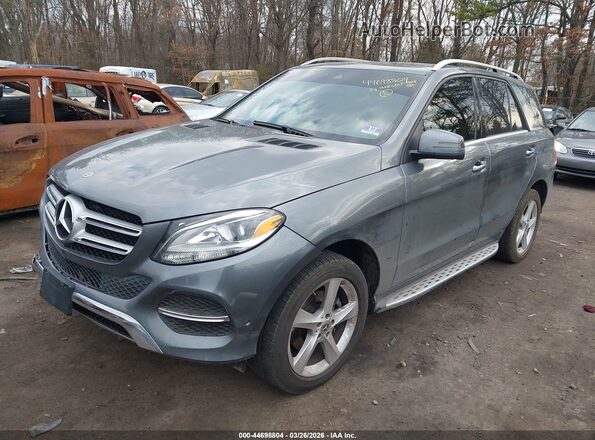 4JGDA5HBXJB028021 2018 MERCEDES-BENZ GLE 350 Gray Передня ліва чверть