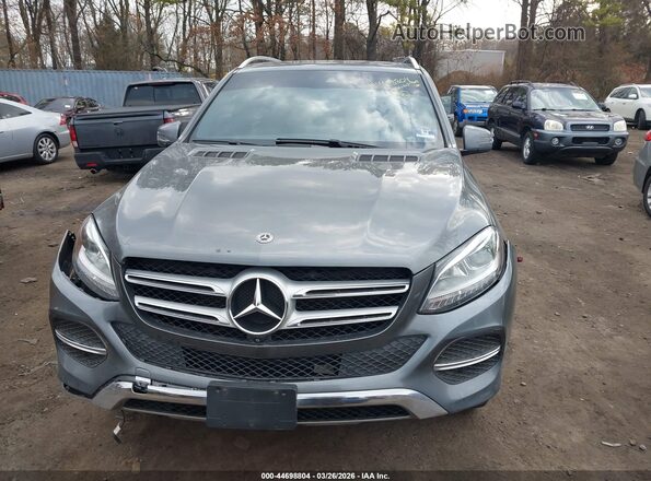 4JGDA5HBXJB028021 2018 MERCEDES-BENZ GLE 350 Gray Вид щитка приладів
