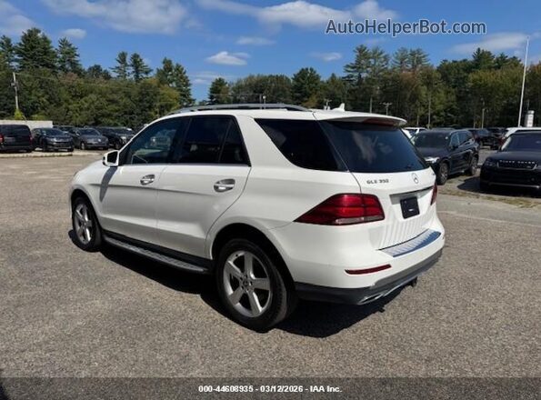 4JGDA5HBXJB087148 2018 MERCEDES-BENZ GLE 350 White Trasero izquierdo