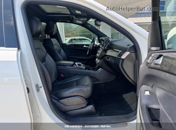 4JGDA5HBXJB087148 2018 MERCEDES-BENZ GLE 350 White Vista interior delantera