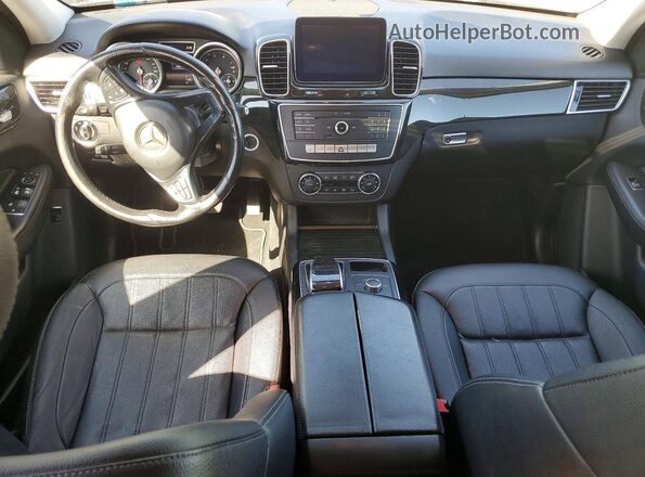 4JGDA5JB2GA728852 2016 MERCEDES-BENZ GLE Black წინა პანელის ხედი