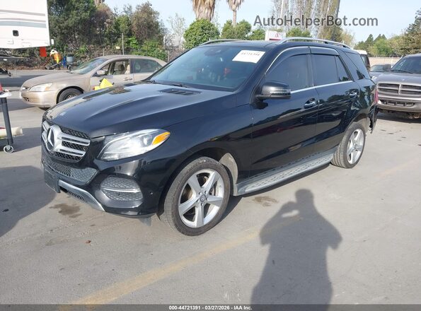 4JGDA5JB3HA874291 2017 MERCEDES-BENZ GLE 350 Black წინა მარცხენა ხედი სამი მეოთხედიდან