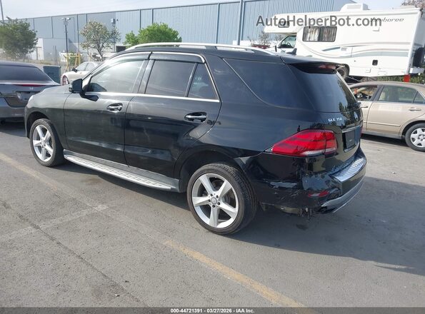 4JGDA5JB3HA874291 2017 MERCEDES-BENZ GLE 350 Black უკანა მარცხენა