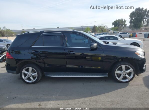 4JGDA5JB3HA874291 2017 MERCEDES-BENZ GLE 350 Black უკანა სალონის ხედი