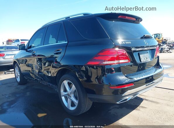 4JGDA5JB3JB028338 2018 MERCEDES-BENZ GLE 350 Black Trasero izquierdo