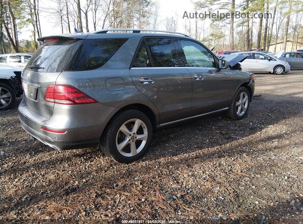 4JGDA5JB3JB052610 2018 MERCEDES-BENZ GLE 350 Черный Задняя правая четверть