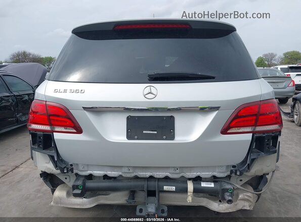 4JGDA5JB3JB086367 2018 MERCEDES-BENZ GLE 350 Silver 