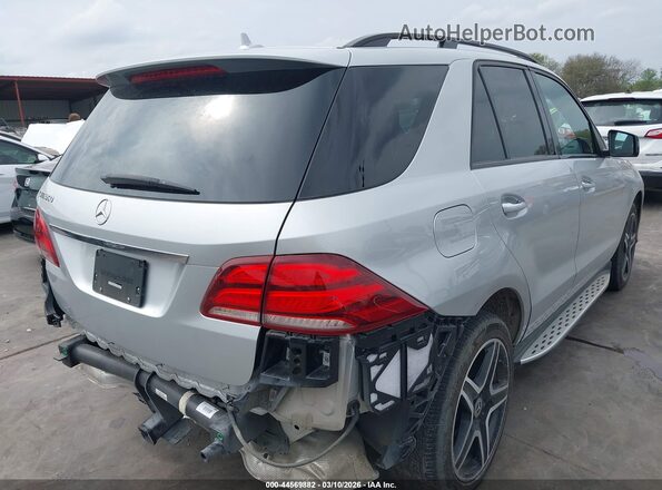 4JGDA5JB3JB086367 2018 MERCEDES-BENZ GLE 350 Silver Trasero derecho