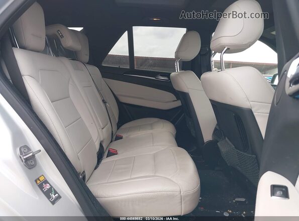 4JGDA5JB3JB086367 2018 MERCEDES-BENZ GLE 350 Silver Vista de la etiqueta del VIN