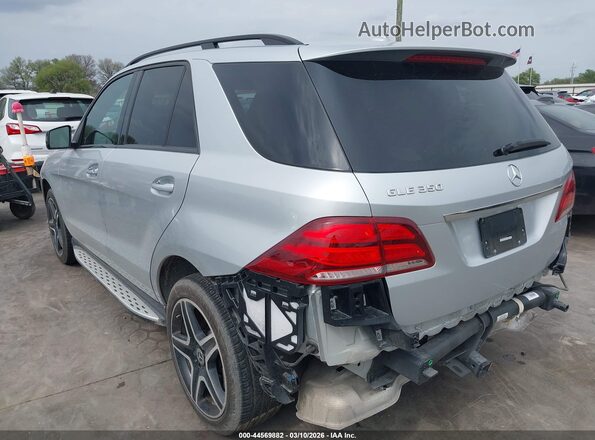 4JGDA5JB3JB086367 2018 MERCEDES-BENZ GLE 350 Silver Trasero izquierdo