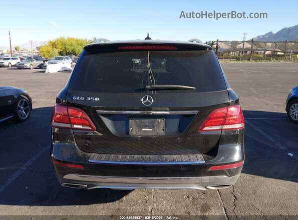 4JGDA5JB4GA774960 2016 MERCEDES-BENZ GLE 350 Black 