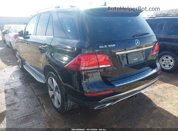 4JGDA5JB5JB052477 2018 MERCEDES-BENZ GLE 350 Black Tył lewy