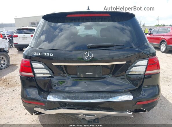 4JGDA5JB6GA695208 2016 MERCEDES-BENZ GLE 350 Black 
