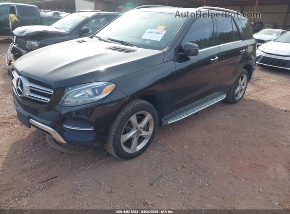 4JGDA5JB6HA956631 2017 MERCEDES-BENZ GLE 350 Black Front left