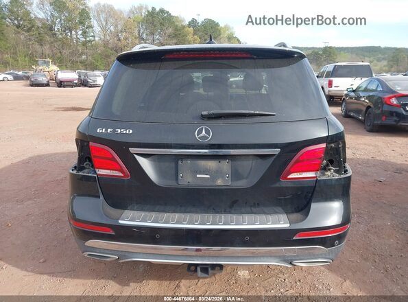 4JGDA5JB6HA956631 2017 MERCEDES-BENZ GLE 350 Black 