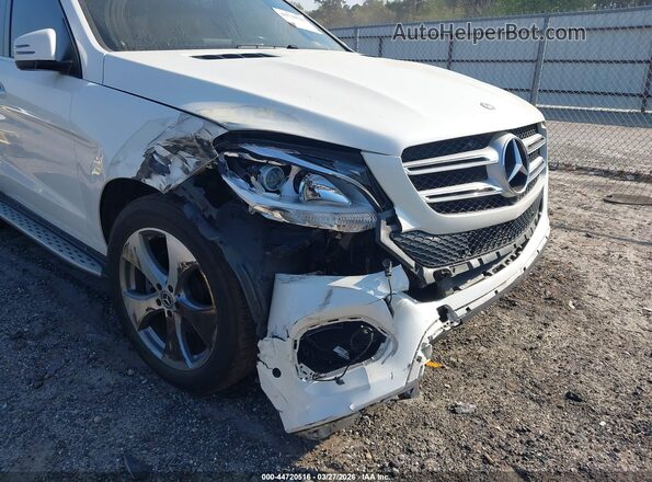 4JGDA5JB7HA928224 2017 MERCEDES-BENZ GLE 350 Белый Вид спереди