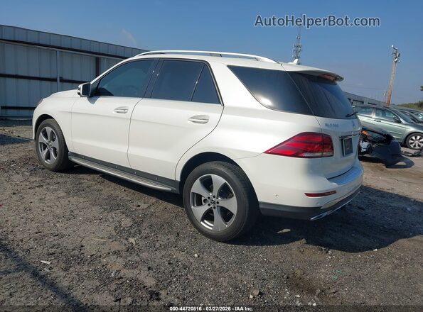 4JGDA5JB7HA928224 2017 MERCEDES-BENZ GLE 350 Белый Задняя левая четверть