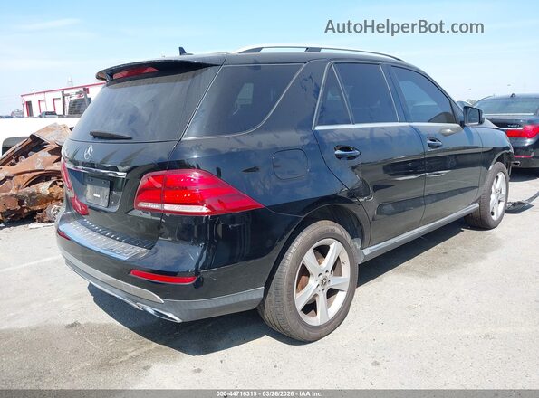 4JGDA5JB7HA955875 2017 MERCEDES-BENZ GLE 350 Black უკანა მარჯვენა