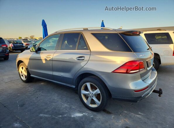 4JGDA5JB9GA687300 2016 MERCEDES-BENZ GLE Серебряный Задняя левая четверть