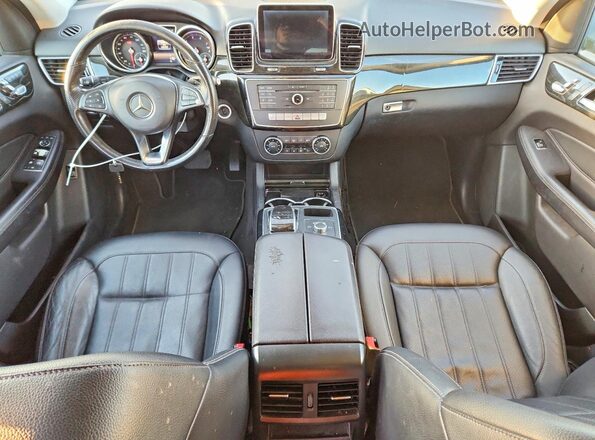 4JGDA5JB9GA687300 2016 MERCEDES-BENZ GLE Серебряный Вид панели приборов