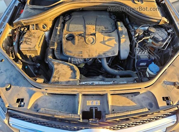 4JGDA5JB9GA687300 2016 MERCEDES-BENZ GLE Серебряный Вид подкапотного пространства