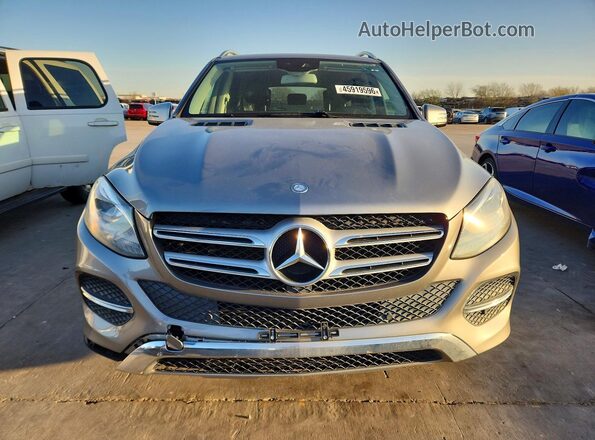 4JGDA5JB9GA687300 2016 MERCEDES-BENZ GLE Серебряный Вид спереди