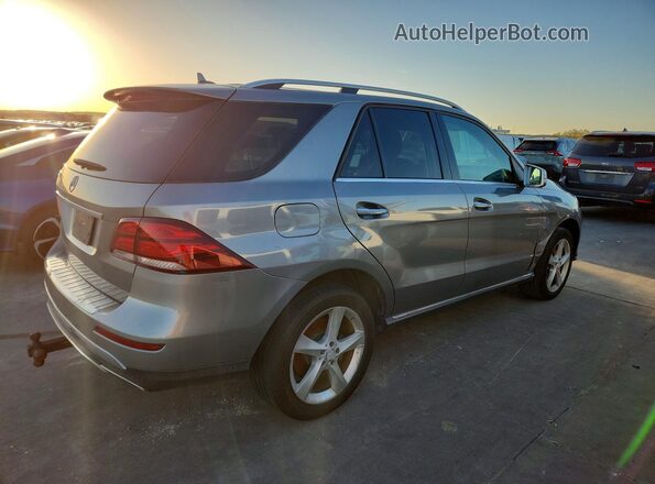 4JGDA5JB9GA687300 2016 MERCEDES-BENZ GLE Серебряный Задняя правая четверть