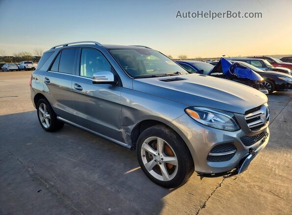 4JGDA5JB9GA687300 2016 MERCEDES-BENZ GLE Серебряный Передняя правая четверть