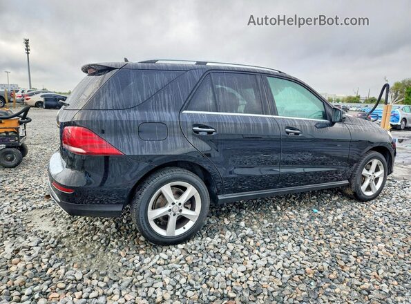 4JGDA5JB9GA705309 2016 MERCEDES-BENZ GLE Black Tył prawy