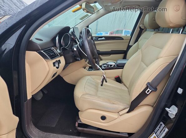 4JGDA5JB9GA705309 2016 MERCEDES-BENZ GLE Black Widok wnętrza z przodu