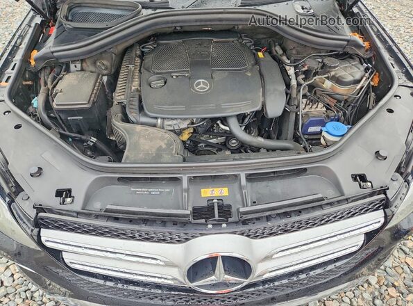 4JGDA5JB9GA705309 2016 MERCEDES-BENZ GLE Black Widok komory silnika