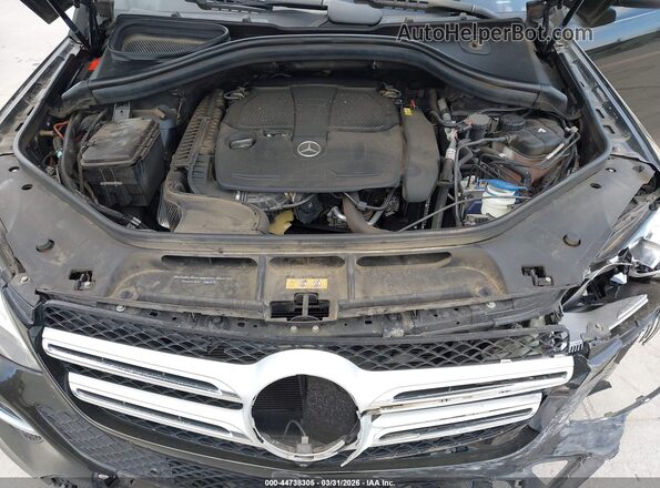 4JGDA5JB9HA944733 2017 MERCEDES-BENZ GLE 350 Black Widok z tyłu