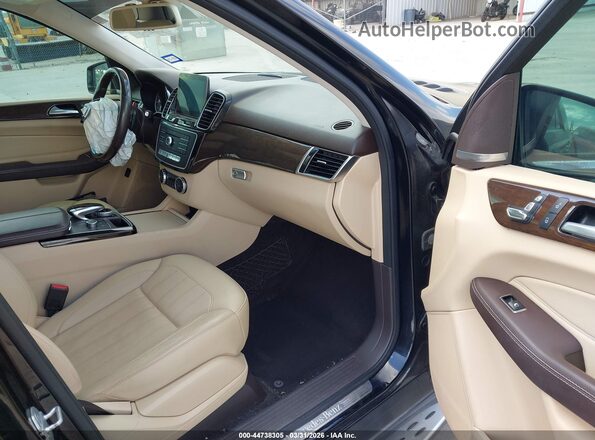 4JGDA5JB9HA944733 2017 MERCEDES-BENZ GLE 350 Black Widok wnętrza z przodu