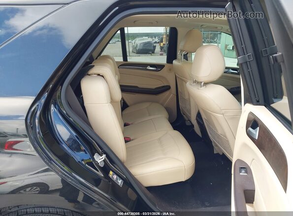 4JGDA5JB9HA944733 2017 MERCEDES-BENZ GLE 350 Black Widok naklejki z numerem VIN