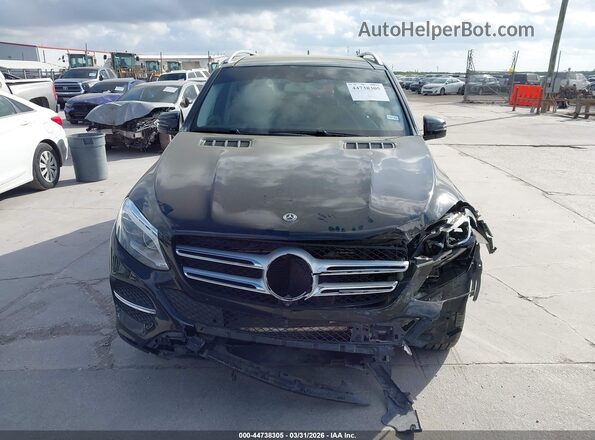4JGDA5JB9HA944733 2017 MERCEDES-BENZ GLE 350 Black Widok zestawu wskaźników
