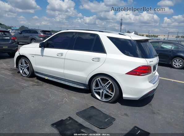 4JGDA6EB7JB046373 2018 MERCEDES-BENZ AMG GLE 43 White Tył lewy