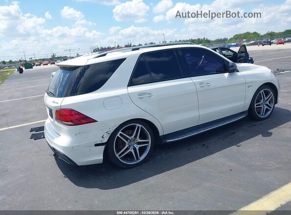 4JGDA6EB7JB046373 2018 MERCEDES-BENZ AMG GLE 43 White Tył prawy
