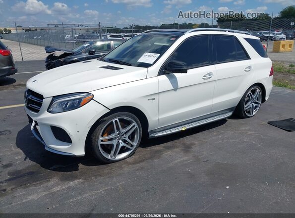 4JGDA6EB7JB046373 2018 MERCEDES-BENZ AMG GLE 43 White Przód lewy