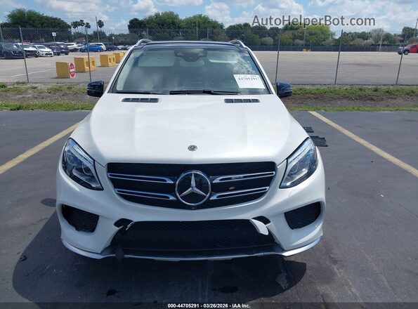 4JGDA6EB7JB046373 2018 MERCEDES-BENZ AMG GLE 43 White Widok zestawu wskaźników