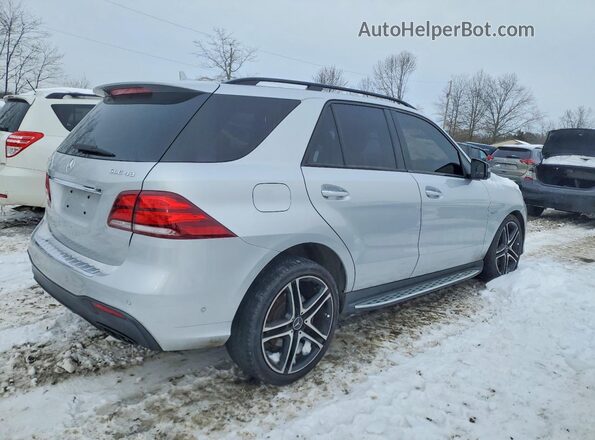 4JGDA6EB8JA999535 2018 MERCEDES-BENZ GLE Silver Trasero derecho