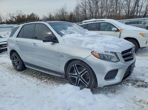4JGDA6EB8JA999535 2018 MERCEDES-BENZ GLE Silver Delantero derecho