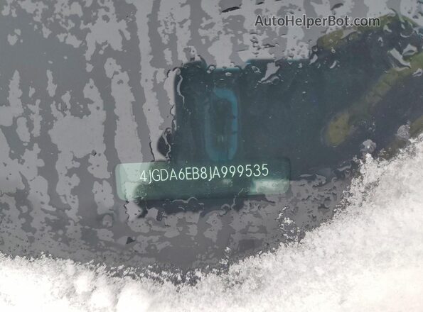4JGDA6EB8JA999535 2018 MERCEDES-BENZ GLE Silver Vista de la etiqueta del VIN