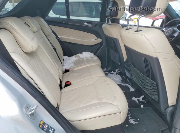 4JGDA6EB8JA999535 2018 MERCEDES-BENZ GLE Silver Vista interior trasera