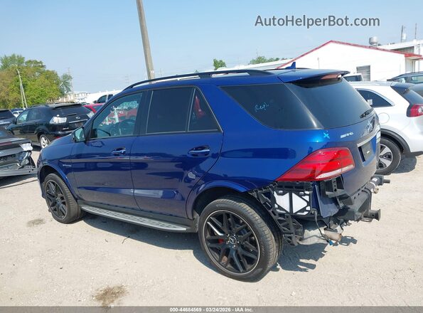 4JGDA7FB4JB111717 2018 MERCEDES-BENZ AMG GLE 63 Blue 