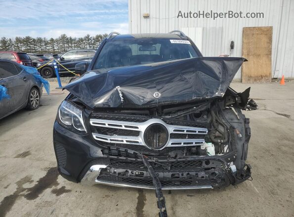 4JGDF6EE0JB131017 2018 MERCEDES-BENZ GLS Черный Вид спереди