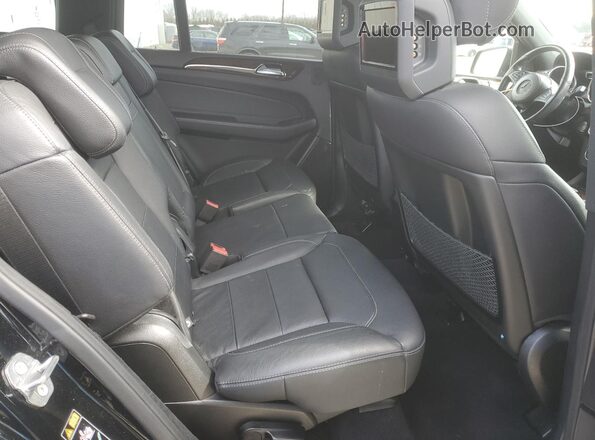 4JGDF6EE0JB131017 2018 MERCEDES-BENZ GLS Черный Вид задней части салона