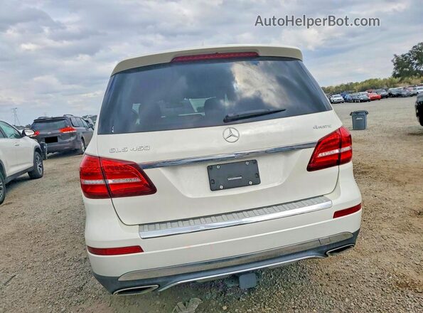 4JGDF6EE0KB225951 2019 MERCEDES-BENZ GLS White Հետևի տեսք